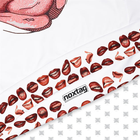 Strong Tongue Kissing 👄 | Athletic Hoodie One Design v1