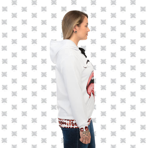 Strong Tongue Kissing 👄 | Athletic Hoodie One Design v1