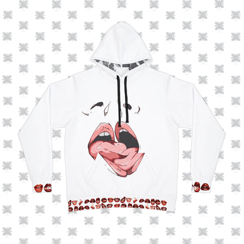 Strong Tongue Kissing 👄 | Athletic Hoodie One Design v1