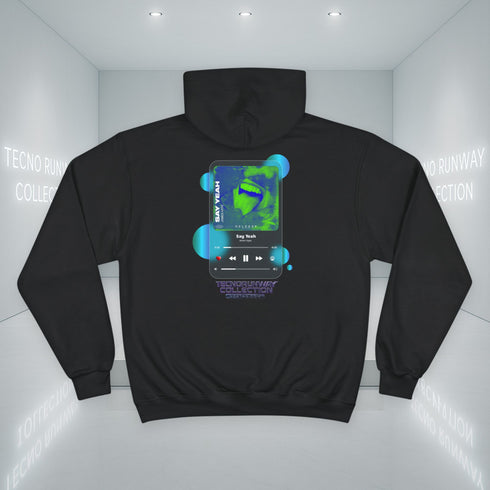 Say Yeah James Hype | NO RUNWAY COLLECTION X Champion Hoodie